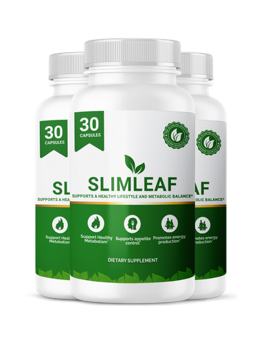 SlimLeaf 3 Bottles - 90 Day Supply - Most Popular